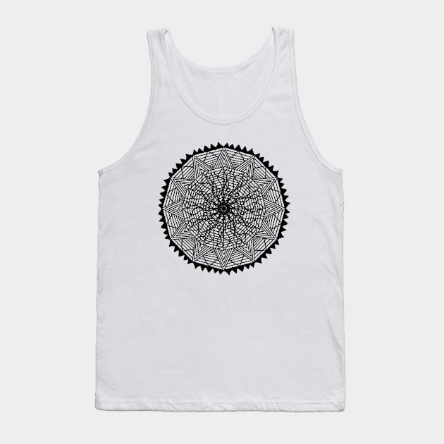 Mandala Tank Top by Ugababa